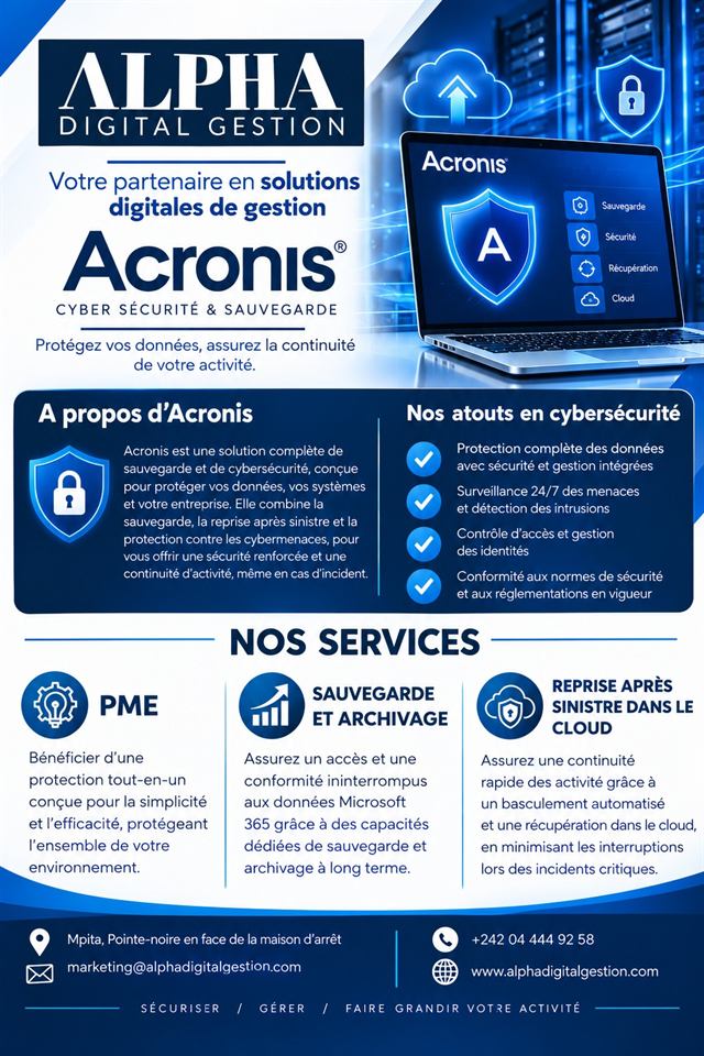Flyer Acronis